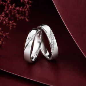 Couple Italian Silver Ring